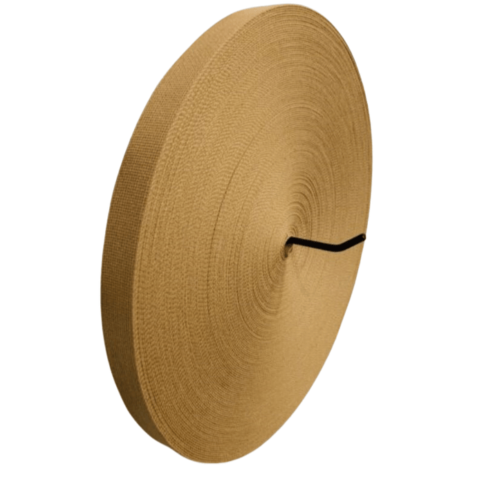 HH Perkins 1'' Shaker Tape 75 Yard Rolls are made with one hundred percent cotton and are sold in full 75 yard rolls this section. Each 75 yard roll purchase is 15 percent off the price per yard.