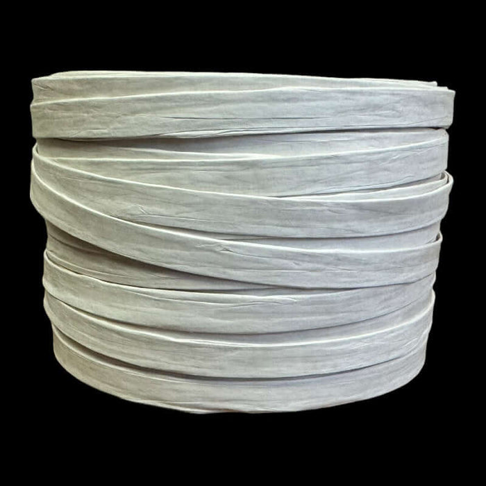 A white Fiber Splint 10lb Coil on black background.