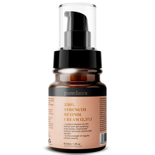 250% Strength Retinol Cream (2.5%) – 50ml / 1.7 fl oz