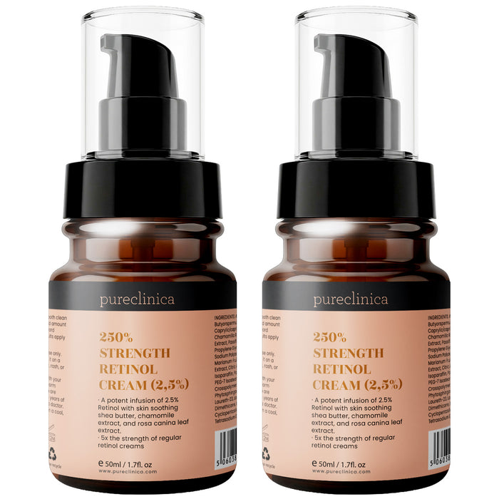 250% Strength Retinol Cream (2.5%) – 50ml / 1.7 fl oz