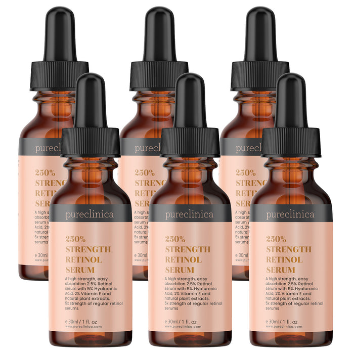 2.5x Strength Retinol Serum with HA & Vitamin E – 30ml / 1 fl oz