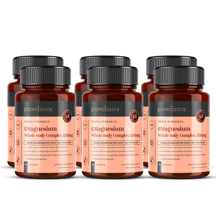 6Magnesium Whole Body Complex 1350mg x 90 caplets