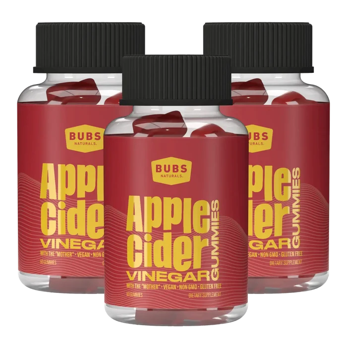 Apple Cider Gummies - 3 FREE Bottles
