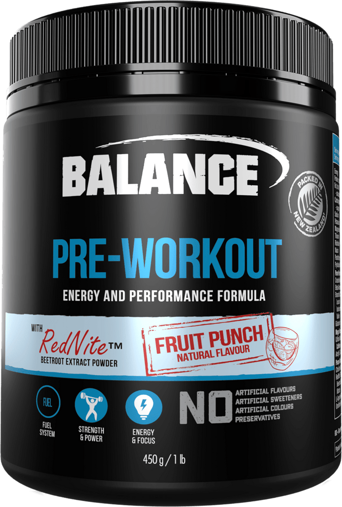 Balance Pre Workout 450g Fruitpunch
