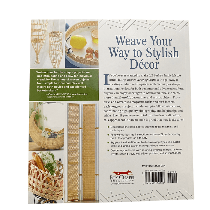 Basket-Weaving Crafts Book