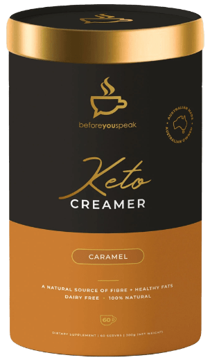 Before You Speak Keto Creamer Caramel