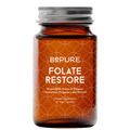 Bottle of Bepure Folate Restore on a white background