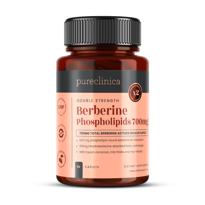 Berberine Phospholipids 700mg x 60 caplets