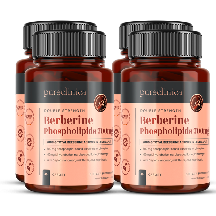 Berberine Phospholipids 700mg x 60 caplets