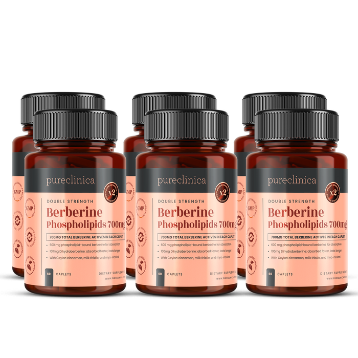 Berberine Phospholipids 700mg x 60 caplets
