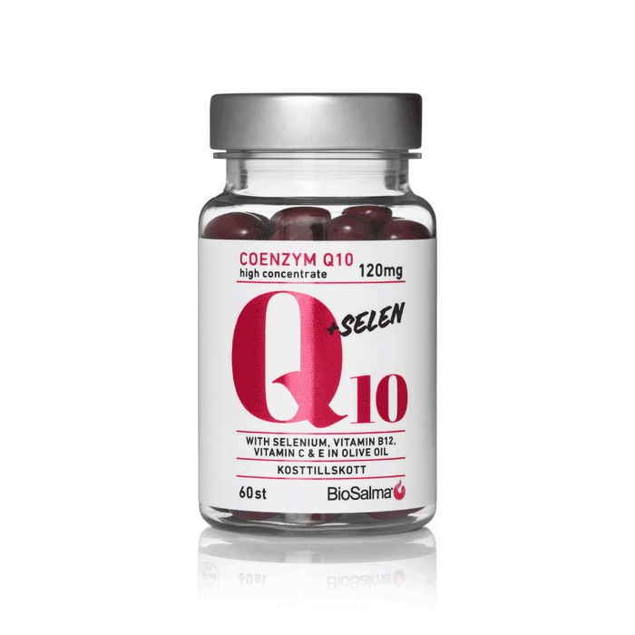 BioSalma Kofermentas Q10 120mg + Selenas, 60 kapsulių – nuotrauka 1