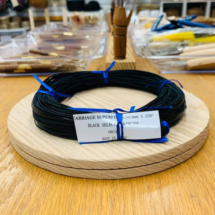 Black Natural strand cane.