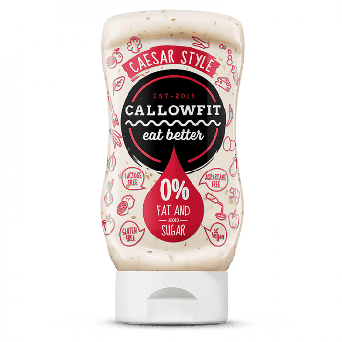 Callowfit Low Carb Caesar Style Dressing 300ml