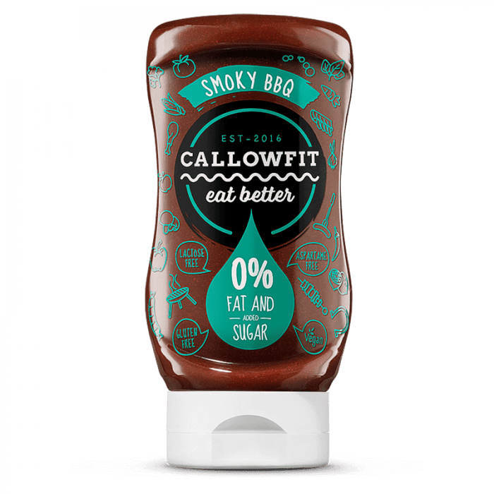 Callowfit Low Carb Smokey BBQ Sauce- 300ml