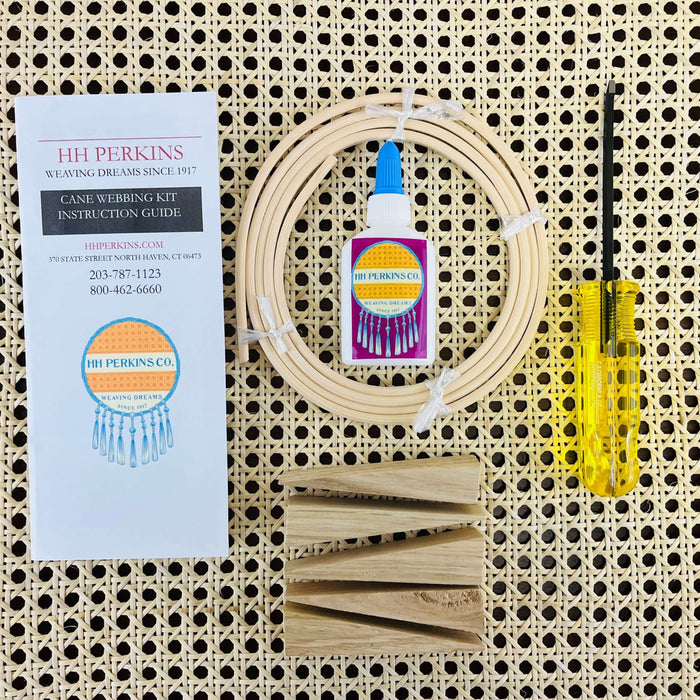 Cane Webbing Kit- with Spline Remover Chisel