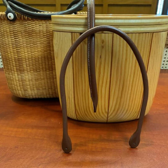 Cherry Leather Opera Handle