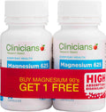 Clinicians Magnesium 625 90 Caps + 90 Caps FREE