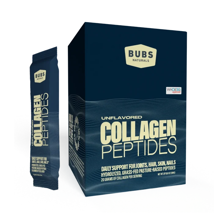 Collagen Protein Stick Pack CASE PACK (6) BUBS NATURALS, Main View