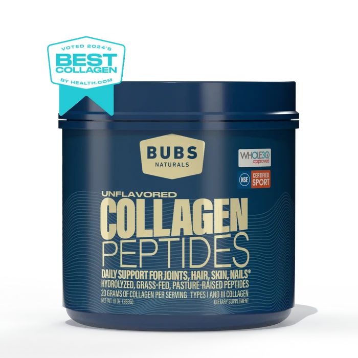 BUBS Naturals Collagen Peptides product packaging