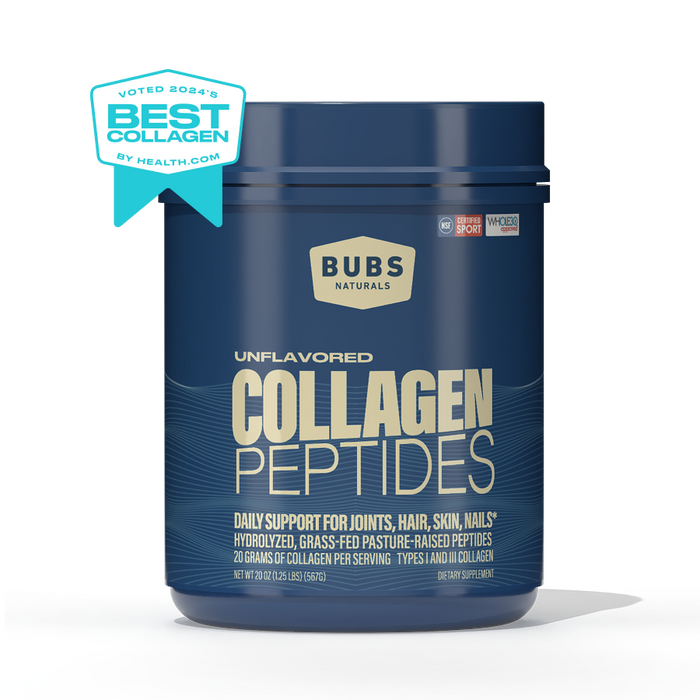 BUBS Naturals Collagen Peptides tub
