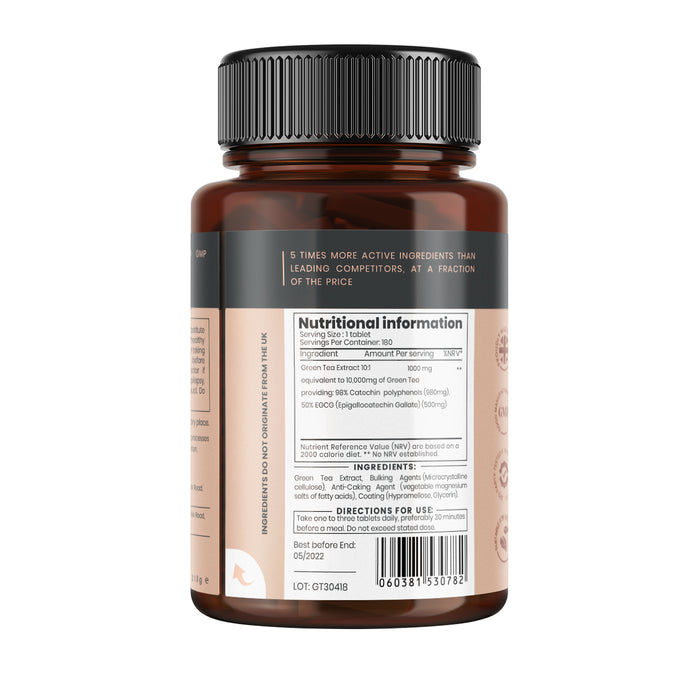 Concentrated Green Tea 10,000mg x 180 tablets