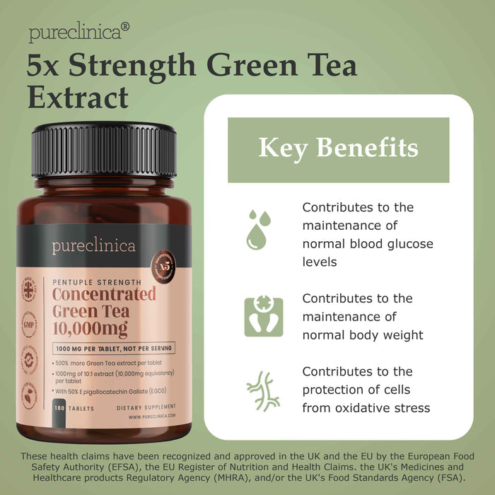 Concentrated Green Tea 10,000mg x 180 tablets