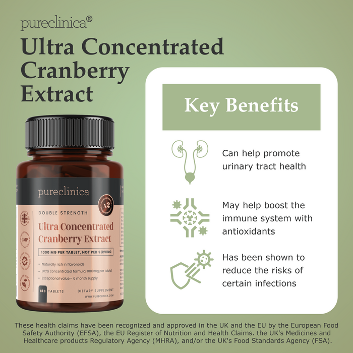 Cranberry Extract 10,000mg x 180 tablets