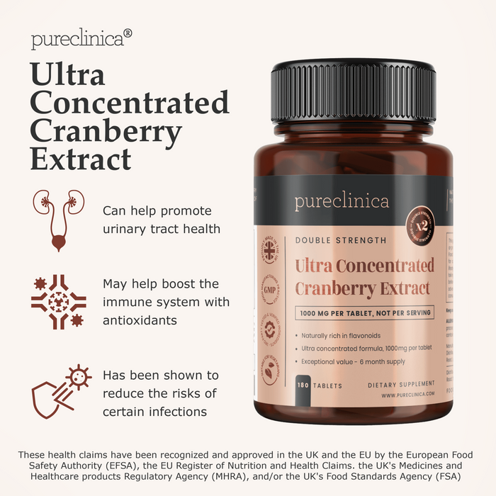 Cranberry Extract 10,000mg x 180 tablets