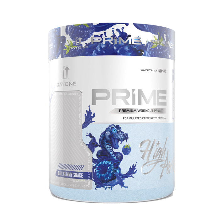 DayOne Prime Pre-workout Blue Gummy Snake