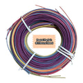 Dyed #2 Round Reed in Pastel Parfait Easter Colors. Product tag and product description in the center.