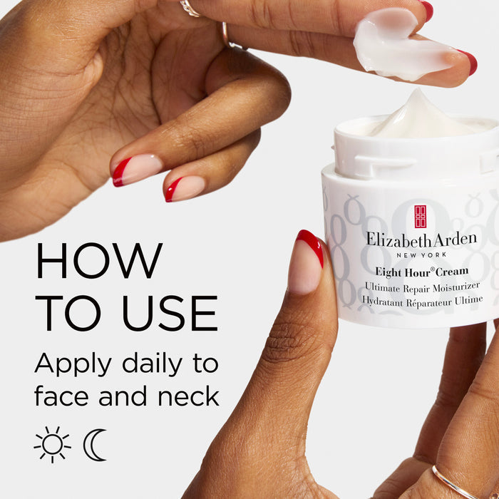Eight Hour® Cream Ultimate Repair Moisturiser how to use image