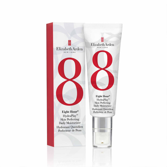 Elizabeth Arden UK Eight Hour® Hydraplay™ Skin Perfecting Daily Moisturiser, Product Image With Box