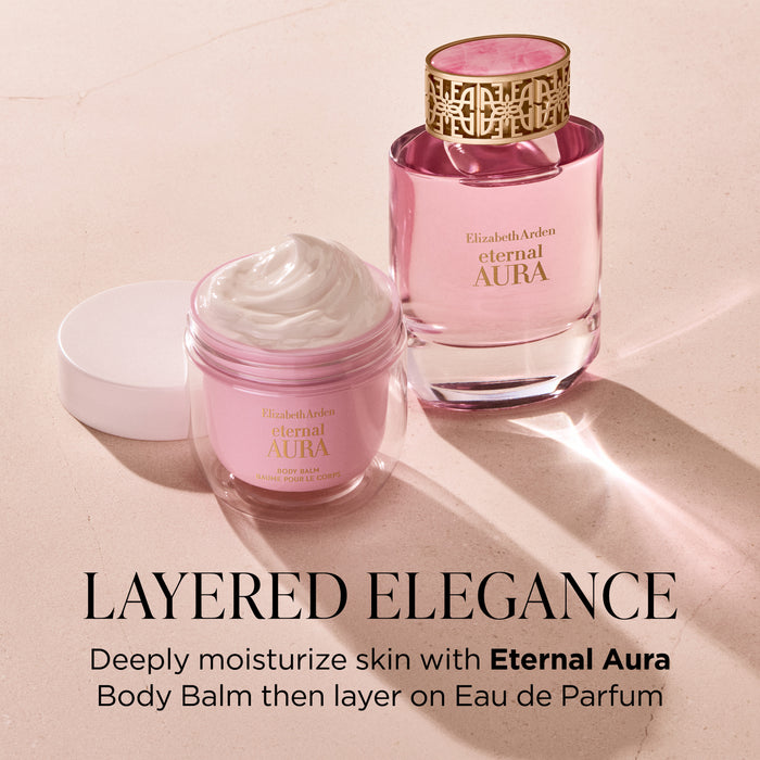 Elizabeth Arden Eternal Aura Eau de Parfum with matching Eternal Aura Body Balm