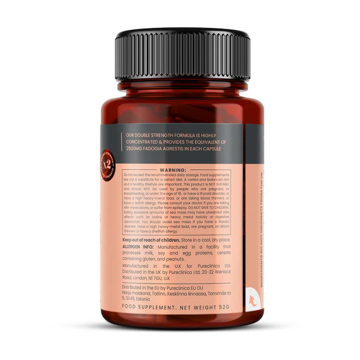 Fadogia Agrestis 2500mg x 180 capsules