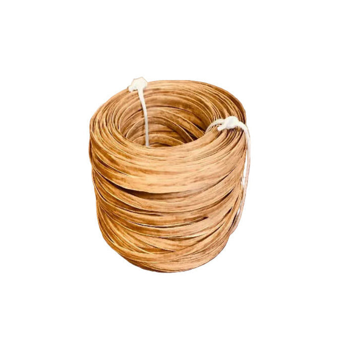 A coil of Fiber Splint custom rolled on a white background