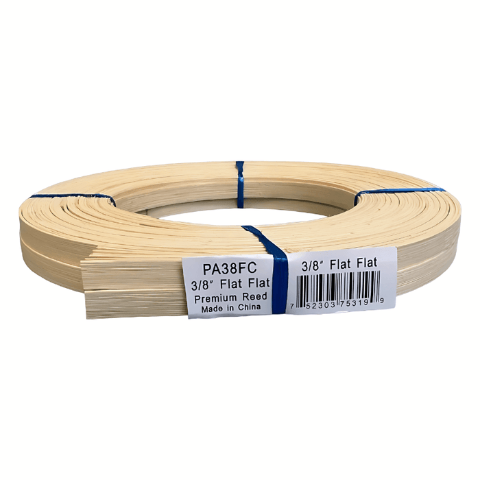3/8" Flat Reed half pound coil with label.