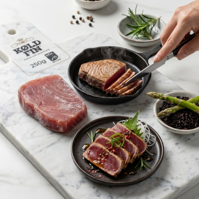 Geltonpelekio tuno steikai, "Kold Fin", 250g – nuotrauka 2