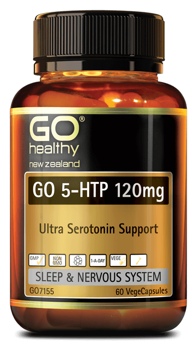 GO Healthy 5-HTP 120mg (60 Vegecaps)