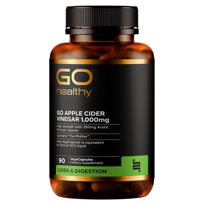 GO Healthy Apple Cider Vinegar 1000mg 90 caps