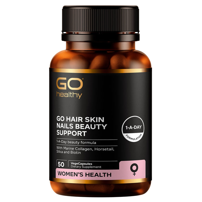 Go Healthy Hair Skin & Nails Beauty Support Capsules