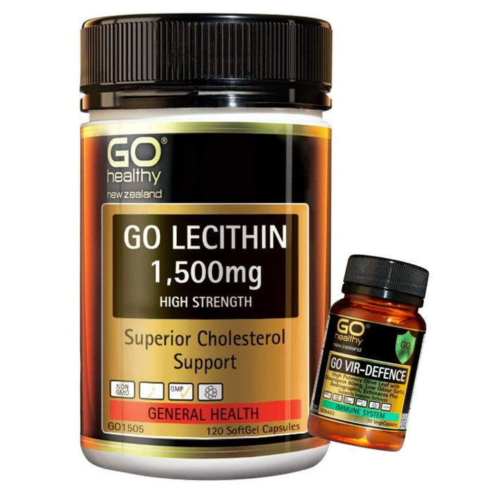 GO Lecithin 1200mg 120s