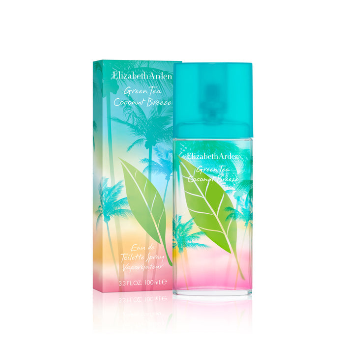 Elizabeth Arden UK Green Tea Coconut Breeze Eau de Toilette Spray Product Image With Box