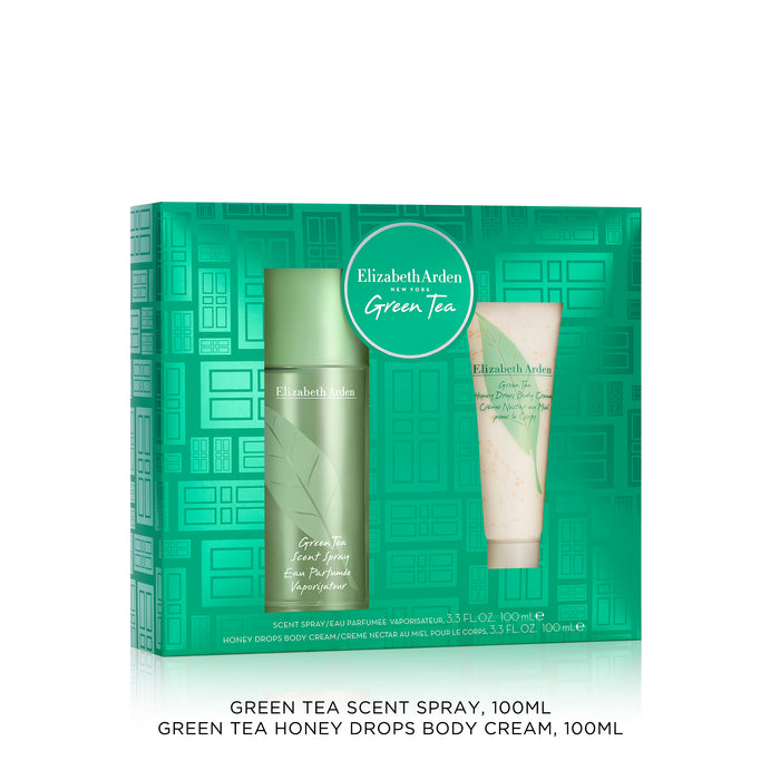 Elizabeth Arden UK Green Tea Fragrance & Body Cream 100ml 2 pc Gift Set Product Image