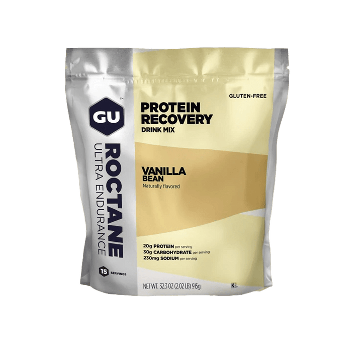 GU Roctane Recovery Drink Mix 15 Serving Pouch / Vanilla Bean