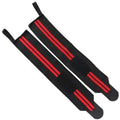 Gymwear Wrist Wraps Pair Black / Red