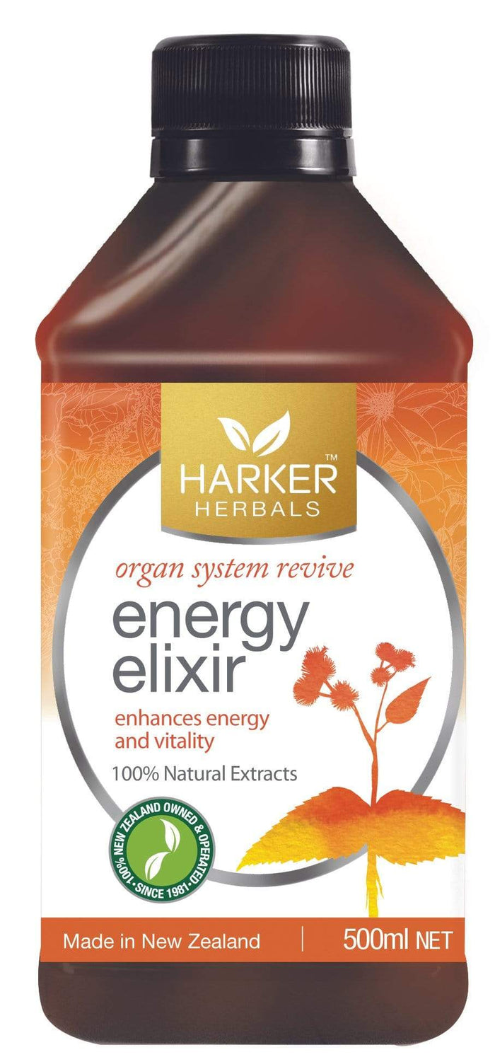 Harker Herbal Energy Elixir Tonic 500ml
