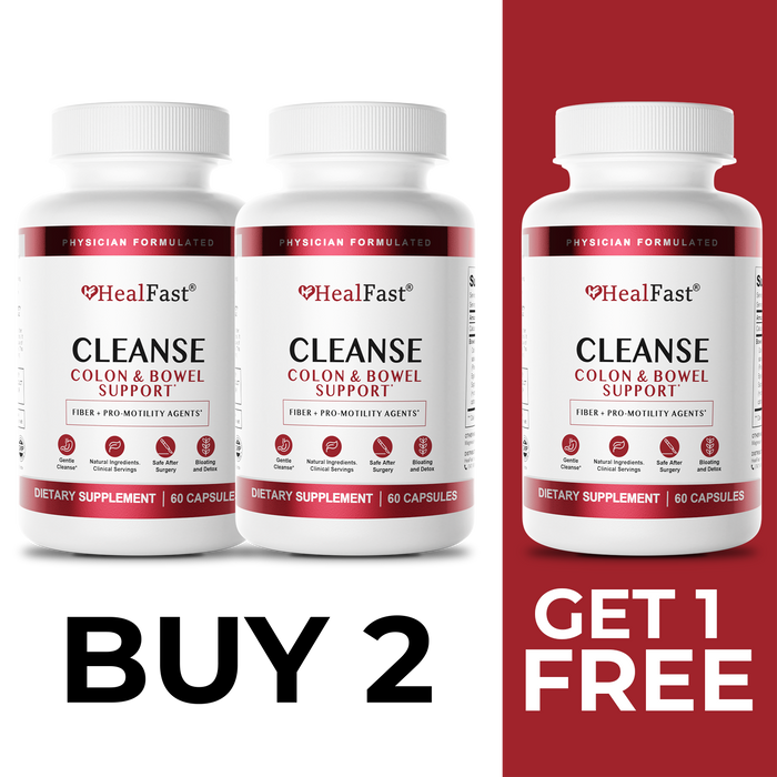 HealFast Supplements for Colon & Bowel Cleansing
