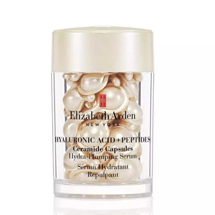 Hyaluronic Acid + Peptides Ceramide Capsules Hydra-Plumping Serum Key Product Image Bottle