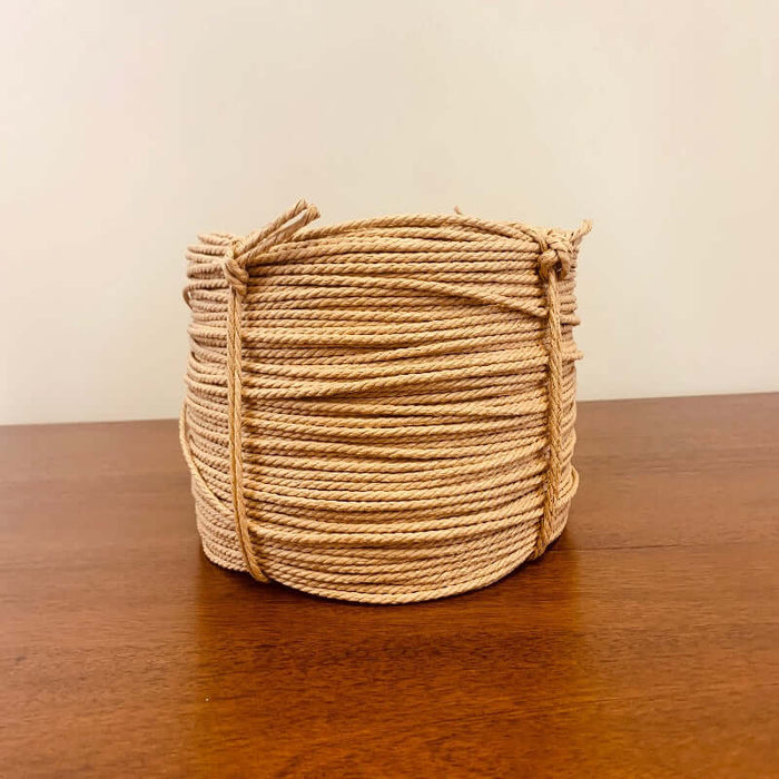 Laced Danish Cord 10 pound Reel Paper Cord that resembles rope.