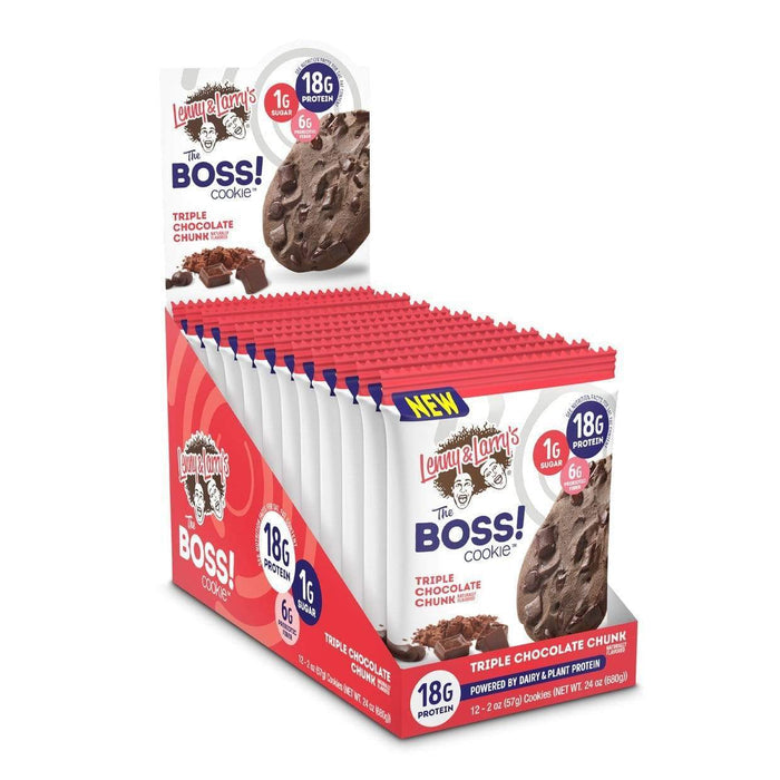 Lenny & Larry's The Boss Cookie 12 Box Triple Choc